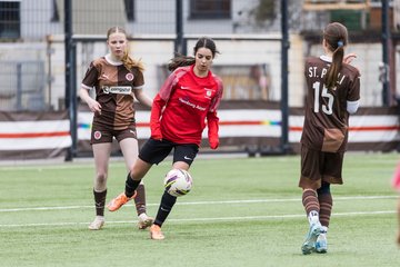 Bild 414 - wBJ FC St. Pauli - Walddoerfer SV : Ergebnis: 3:4